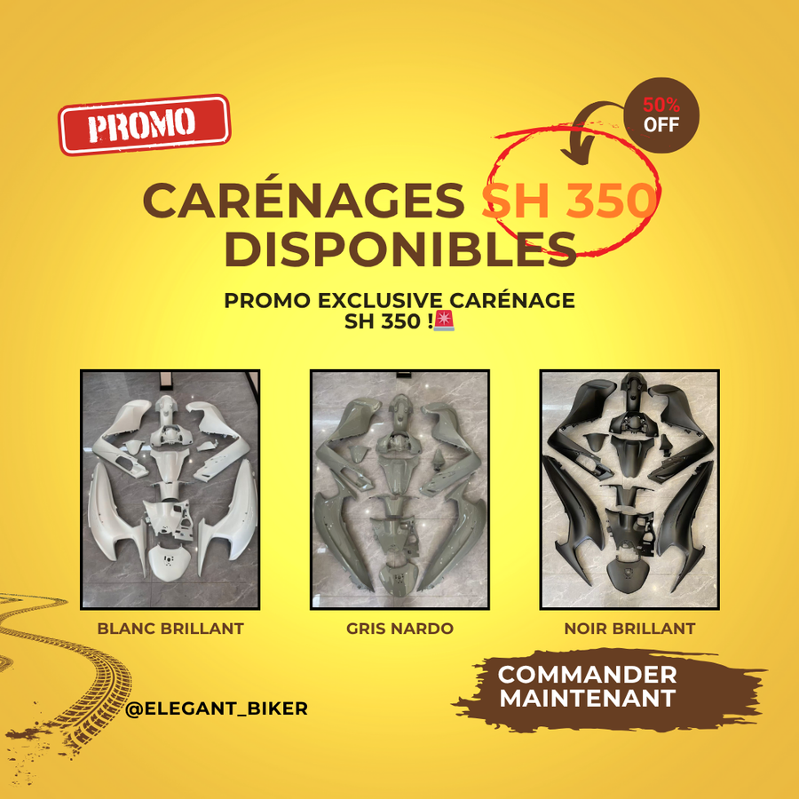 Carénages SH 350 Couleurs Premium
