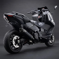 Coque Arrière TMAX 560 Design Racing