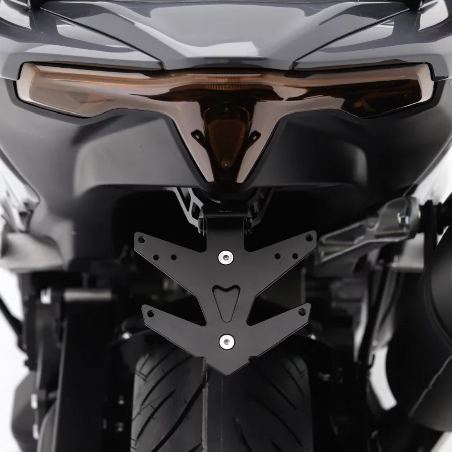 Support De Plaque TMAX 560 Aluminium Anodisé