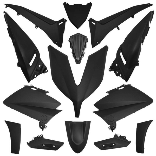 Kit Carénage TMAX 530 Noir Mat 11 Pièces